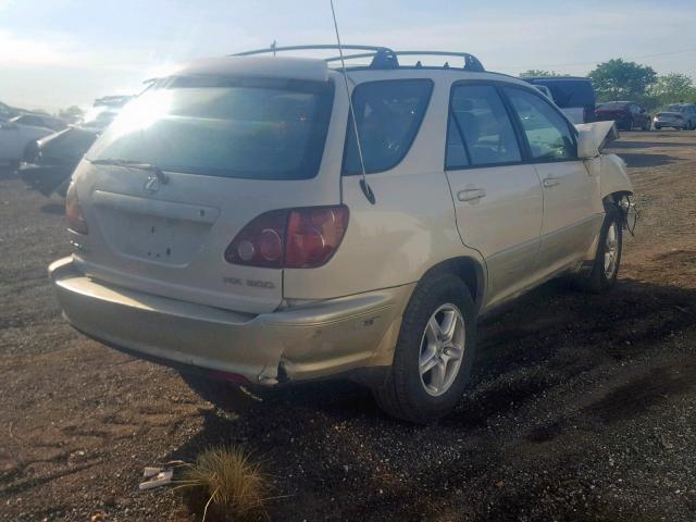 JT6HF10U0X0058735 - 1999 LEXUS RX 300 WHITE photo 4