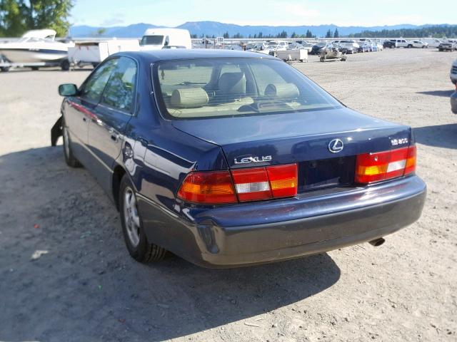 JT8BF28G4X5066406 - 1999 LEXUS ES 300 BLUE photo 3