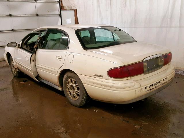 1G4HR54K62U155953 - 2002 BUICK LESABRE LI WHITE photo 3