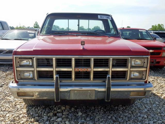 2GTCC14H4C1537652 - 1982 GMC C1500 RED photo 9