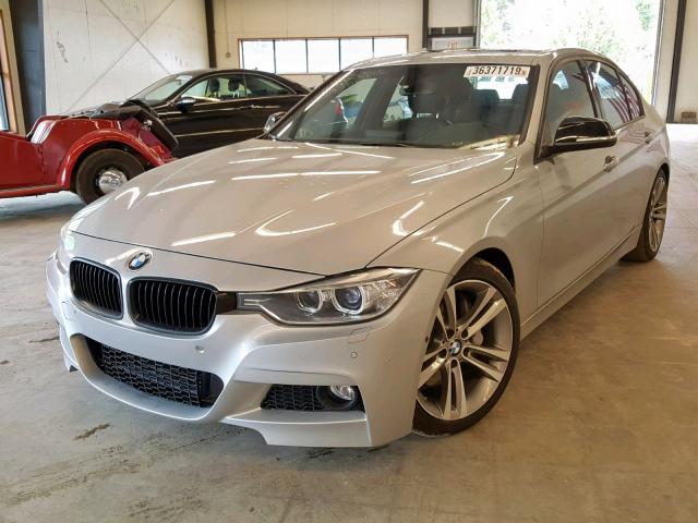 WBA3B9C53DF586602 - 2013 BMW 335 XI SILVER photo 2