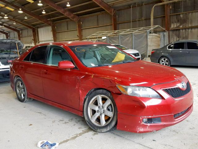 4T1BE46K37U107763 - 2007 TOYOTA CAMRY NEW RED photo 1