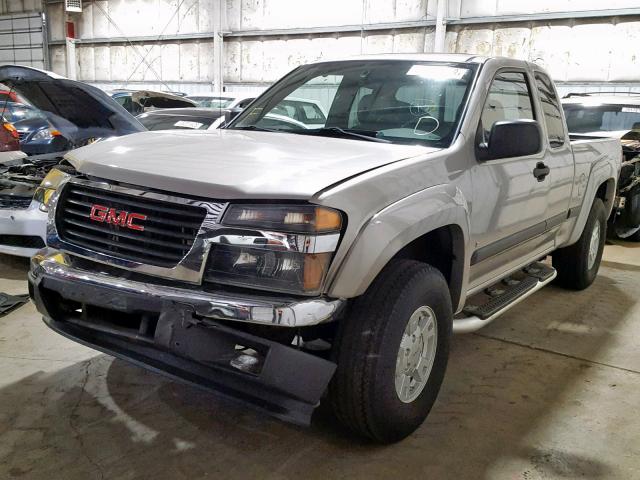 1GTDT19E478162240 - 2007 GMC CANYON BEIGE photo 2