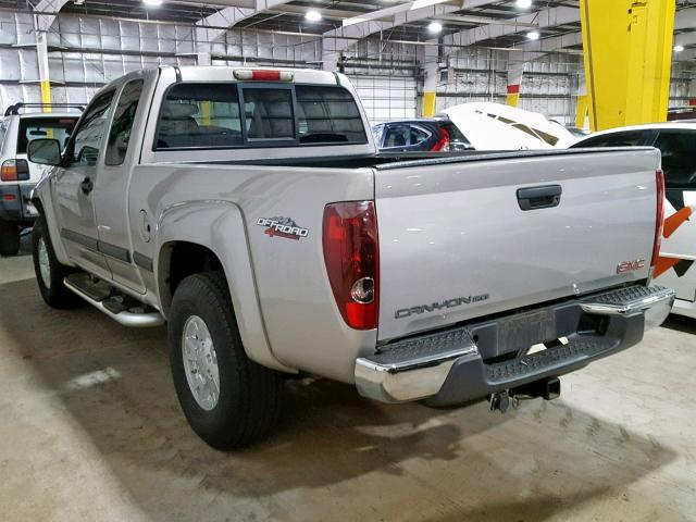 1GTDT19E478162240 - 2007 GMC CANYON BEIGE photo 3