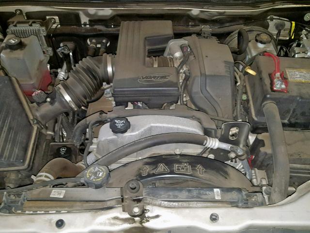 1GTDT19E478162240 - 2007 GMC CANYON BEIGE photo 7