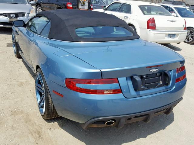 SCFAD02A06GB04703 - 2006 ASTON MARTIN DB9 VOLANT BLUE photo 3