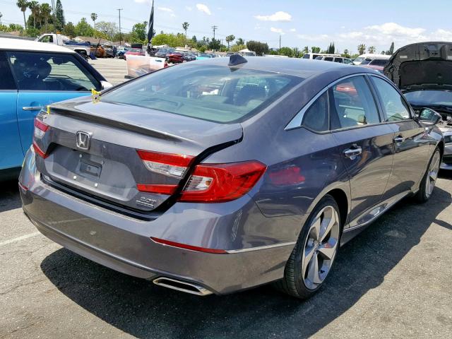 1HGCV2F96JA014644 - 2018 HONDA ACCORD TOU GRAY photo 4