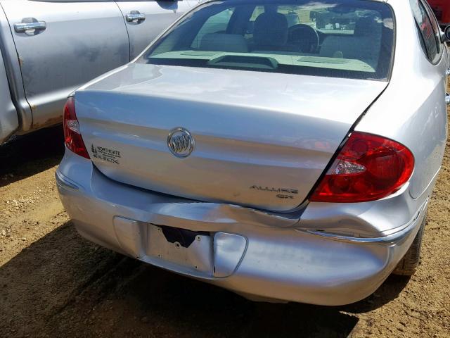 2G4WF582691209235 - 2009 BUICK ALLURE CX SILVER photo 9