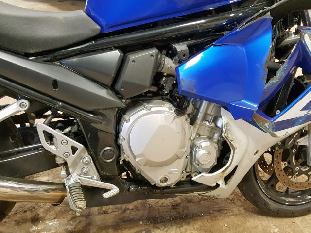 JS1GP74A182101922 - 2008 SUZUKI GSX650 F BLUE photo 7