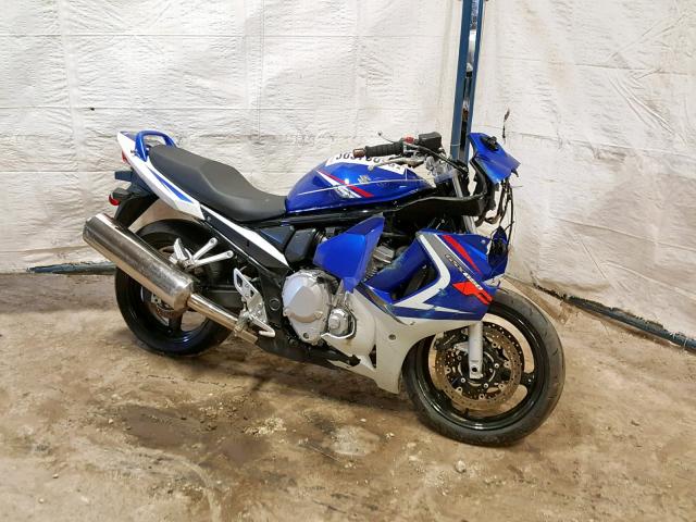 JS1GP74A182101922 - 2008 SUZUKI GSX650 F BLUE photo 9