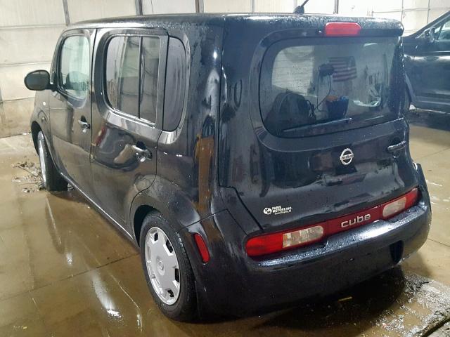 JN8AZ28R09T102049 - 2009 NISSAN CUBE BASE BLACK photo 3