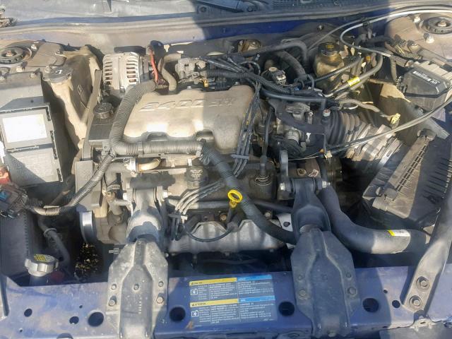 2G1WF52E059344139 - 2005 CHEVROLET IMPALA BLUE photo 7