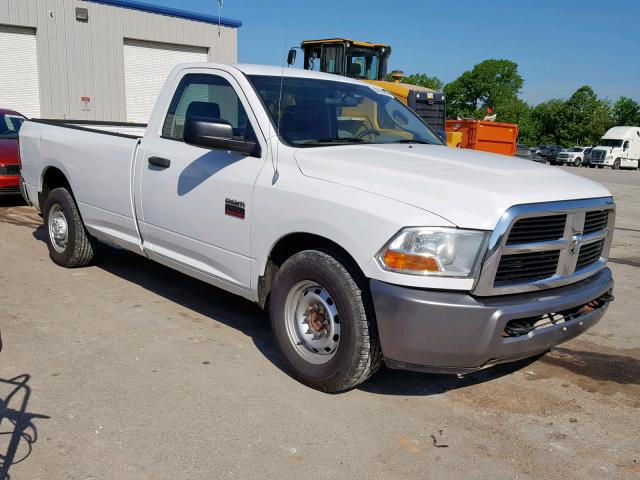 3D7LP2ET7BG595263 - 2011 DODGE RAM 2500 WHITE photo 1