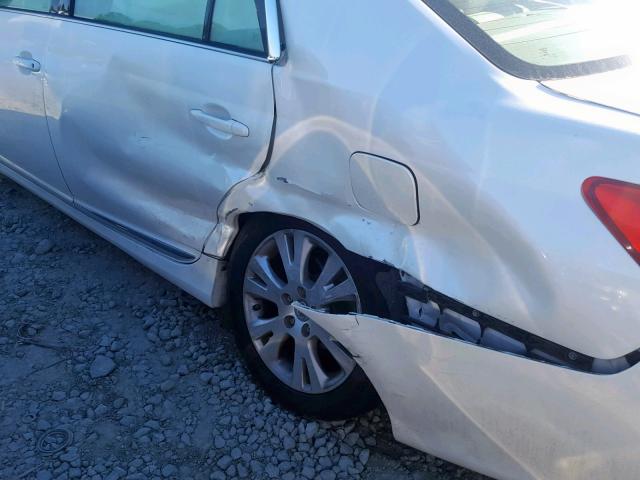 4T1BK3DB1BU439165 - 2011 TOYOTA AVALON BAS WHITE photo 9