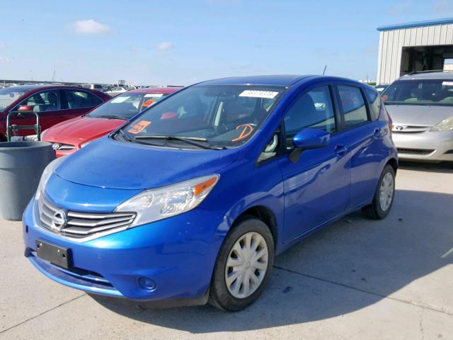 3N1CE2CP9GL365490 - 2016 NISSAN VERSA NOTE BLUE photo 2