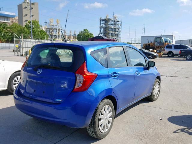 3N1CE2CP9GL365490 - 2016 NISSAN VERSA NOTE BLUE photo 4