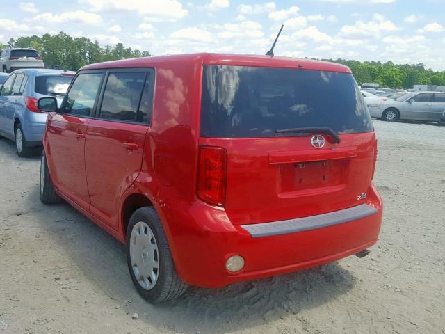 JTLKE50E691097400 - 2009 TOYOTA SCION XB 红色 照片 3
