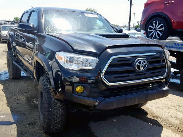 3TMCZ5AN6GM013627 - 2016 TOYOTA TACOMA DOU BLACK photo 1