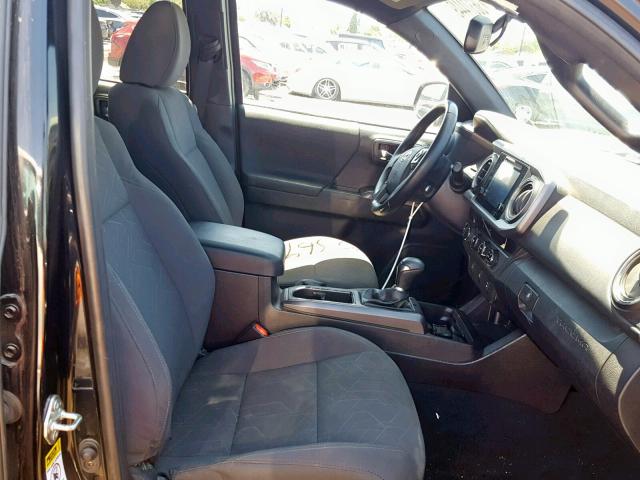 3TMCZ5AN6GM013627 - 2016 TOYOTA TACOMA DOU BLACK photo 5