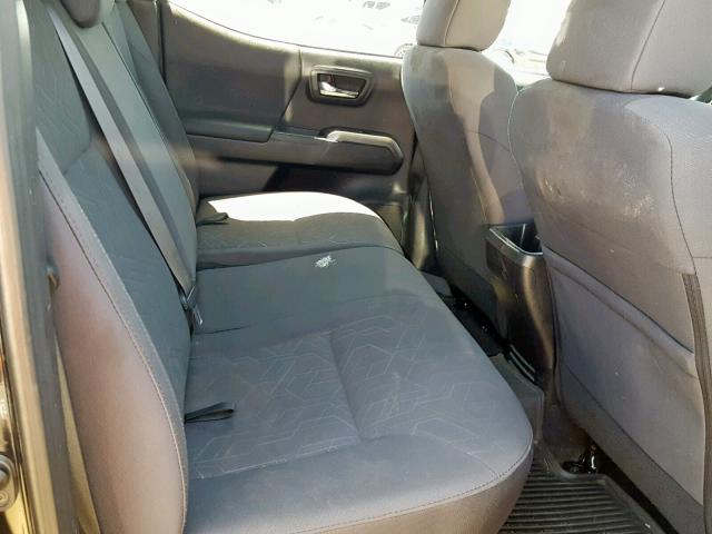 3TMCZ5AN6GM013627 - 2016 TOYOTA TACOMA DOU BLACK photo 6