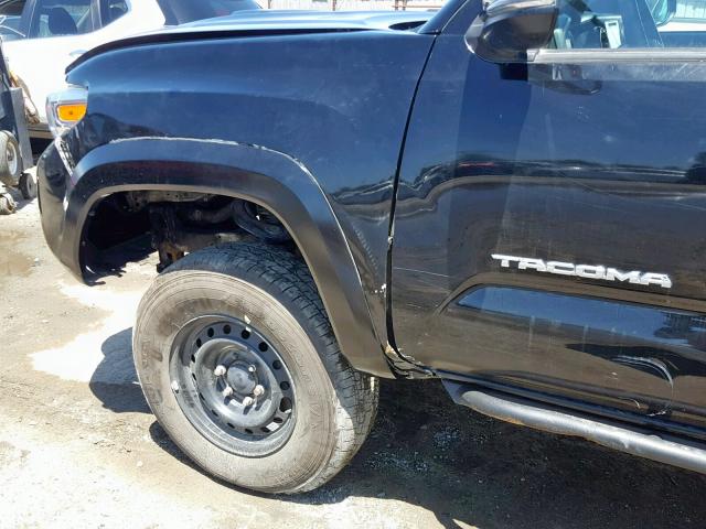 3TMCZ5AN6GM013627 - 2016 TOYOTA TACOMA DOU BLACK photo 9