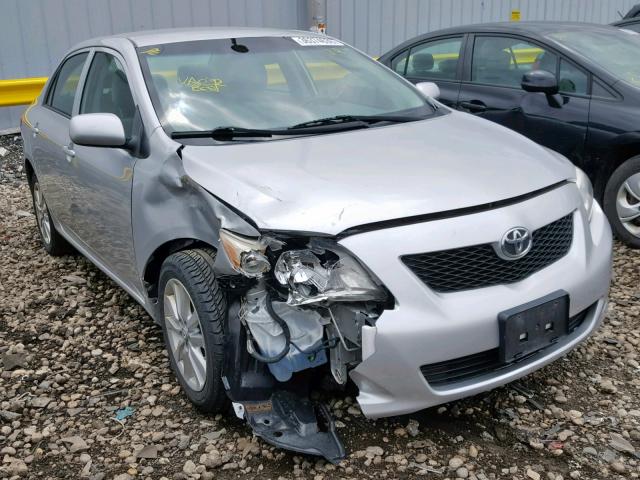 JTDBL40E99J021889 - 2009 TOYOTA COROLLA BA SILVER photo 1