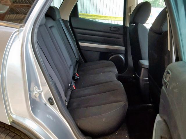 JM3ER2B57B0407145 - 2011 MAZDA CX-7 SILVER photo 6