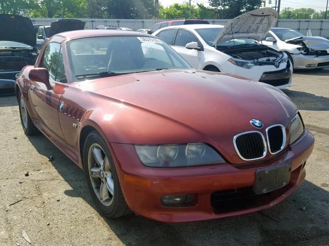 4USCH934XYLG04834 - 2000 BMW Z3 2.3 RED photo 1