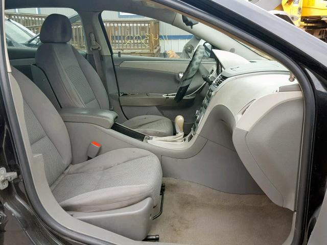 1G1ZG57B294200643 - 2009 CHEVROLET MALIBU LS BLACK photo 5