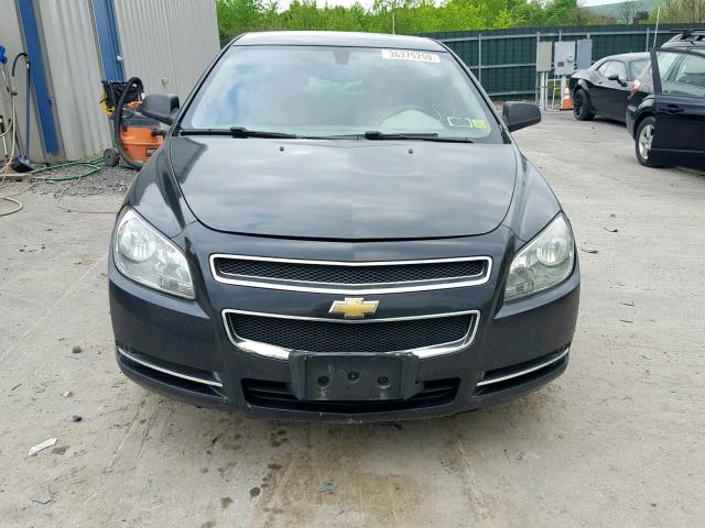 1G1ZG57B294200643 - 2009 CHEVROLET MALIBU LS BLACK photo 9
