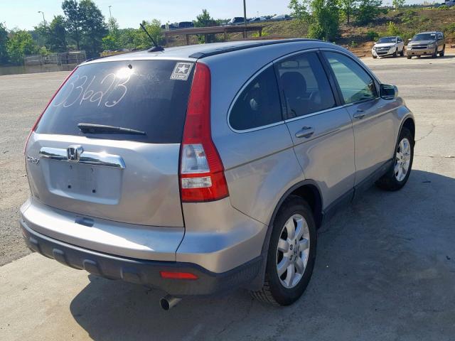 5J6RE48758L016555 - 2008 HONDA CR-V EXL GRAY photo 4