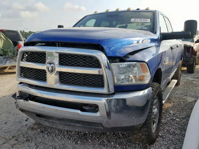 3C6UR5HL4EG309323 - 2014 RAM 2500 ST BLUE photo 2