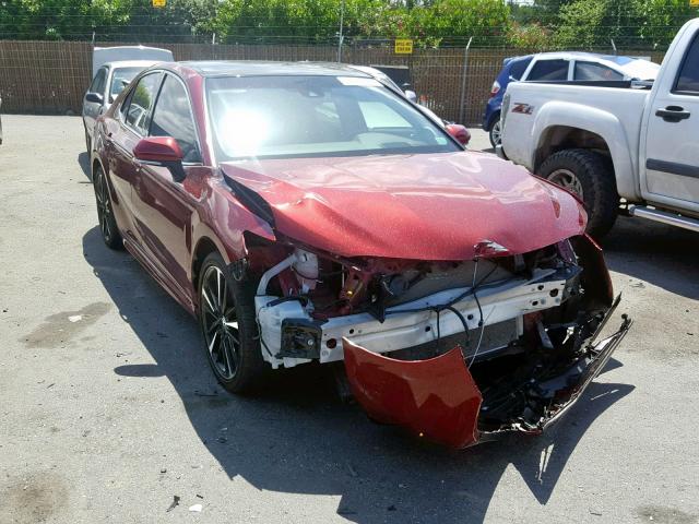 4T1BZ1HK7JU501239 - 2018 TOYOTA CAMRY XSE RED photo 1