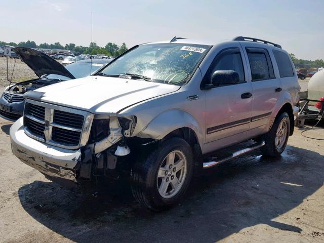 1D8HD48P07F534799 - 2007 DODGE DURANGO SL SILVER photo 2