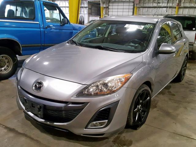 JM1BL1H64A1213012 - 2010 MAZDA 3 S SILVER photo 2