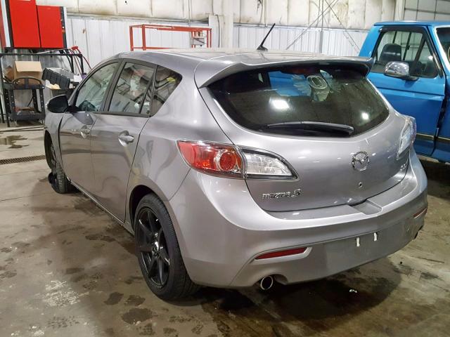 JM1BL1H64A1213012 - 2010 MAZDA 3 S SILVER photo 3