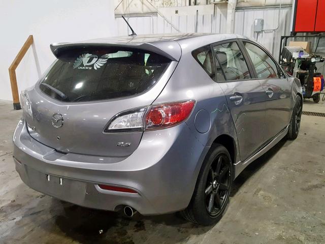 JM1BL1H64A1213012 - 2010 MAZDA 3 S SILVER photo 4