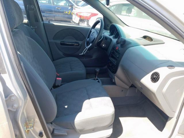 KL1TD62615B342923 - 2005 CHEVROLET AVEO BASE  фото 5