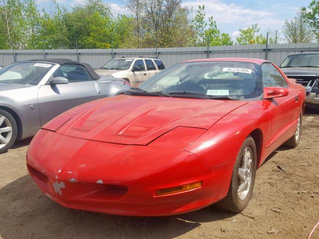 2G2FS22S5S2246353 - 1995 PONTIAC FIREBIRD RED photo 2