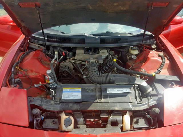 2G2FS22S5S2246353 - 1995 PONTIAC FIREBIRD RED photo 7