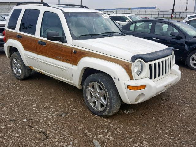 1J8GL58K13W682194 - 2003 JEEP LIBERTY LI WHITE photo 1