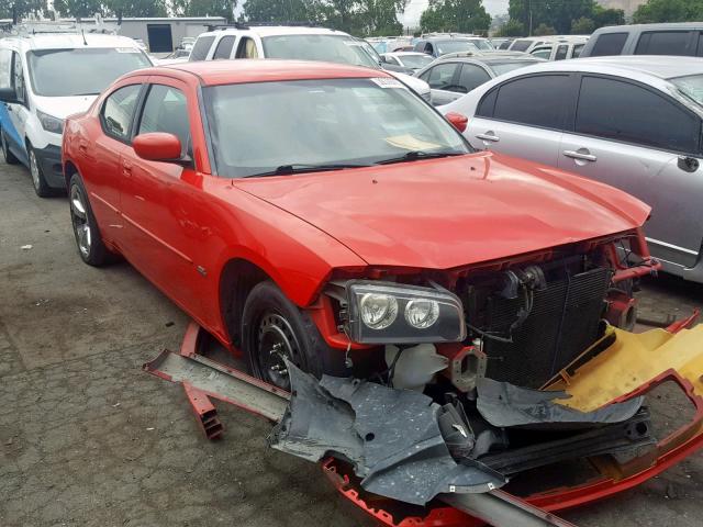 2B3CA3CVXAH230808 - 2010 DODGE CHARGER SX RED photo 1