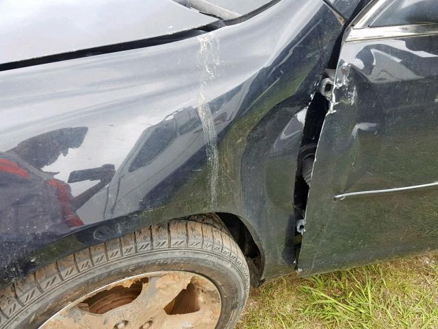 1G1ZC5E17BF376412 - 2011 CHEVROLET MALIBU 1LT GRAY photo 9