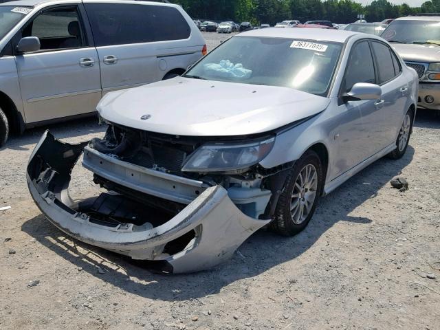 YS3FB49Y381008290 - 2008 SAAB 9-3 2.0T GRAY photo 2