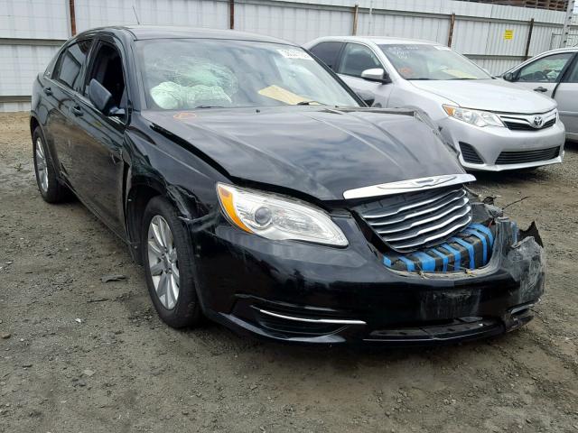 1C3BC1FG6BN571335 - 2011 CHRYSLER 200 TOURIN BLACK photo 1