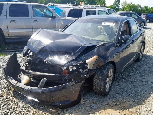 1HGCP26889A014299 - 2009 HONDA ACCORD EXL BLACK photo 2