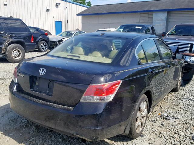 1HGCP26889A014299 - 2009 HONDA ACCORD EXL BLACK photo 4