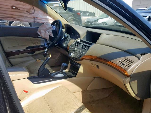 1HGCP26889A014299 - 2009 HONDA ACCORD EXL BLACK photo 5