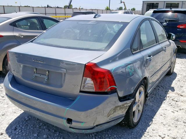 YV1MS382482385981 - 2008 VOLVO S40 2.4I BLUE photo 4