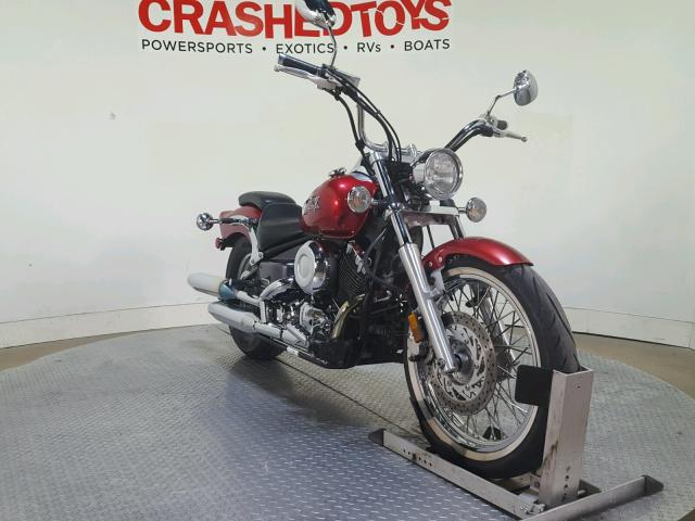 JYAVM01E37A117723 - 2007 YAMAHA XVS650 RED photo 2